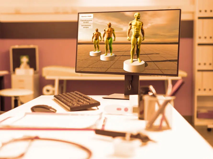 Avatar 3D per il monitoraggio personalizzato del Parkinson