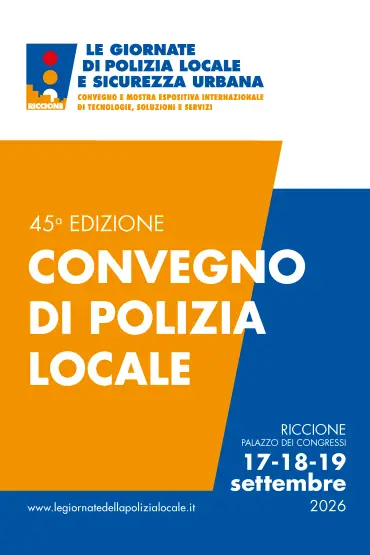 Grafica giornate polizia locale riccione 2026